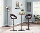 Pebble - Mid Century Modern Table Adjusts From Dining To Bar by HouseOfZazla