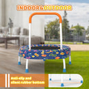 28-Inch Toddler Trampoline for Kids with Handle