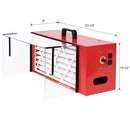 Portable Tabletop Dust Collector With HEPA Filter - Red by HouseOfZazla