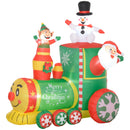 Outsunny 5.9' Christmas Inflatables Train