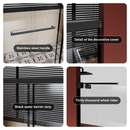 Spacious 60x72 Inch Frameless Shower Door by HouseOfZazla