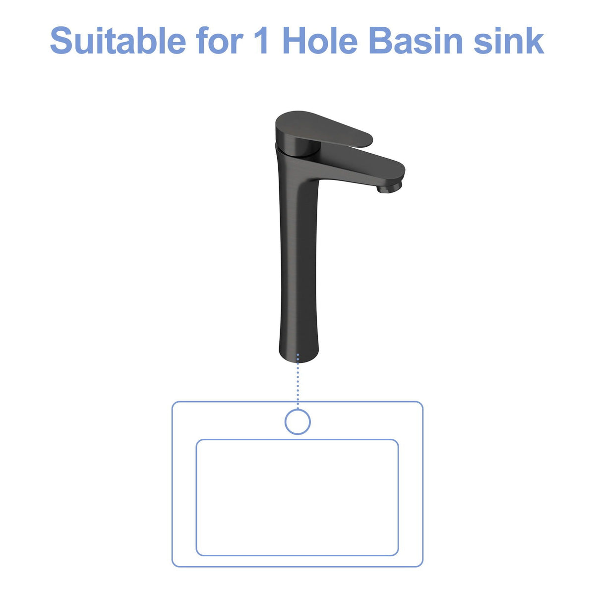 Single Handle Vessel Sink Faucet, photo 3 of 18
