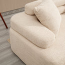 Walker Edison | Boucle Modular Sleek Sofa