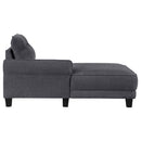 Verona - Loose Back Sectional Sofa - Gray