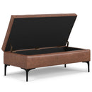 Rebecca - Multifunctional Coffee Table Storage Ottoman With Lift Up Lid by Unique Piece Furniture