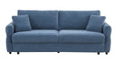 Haran Fabric Pull-Out Sleeper with Storage