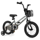14 Inch Kids Bike Adjustable with Transparent Chain Cover for 4-5 Years Old