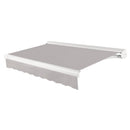 [14x10FT] Awntech Key West Premium Electric Outdoor Motorized Retractable Awning [FCL14/FCR14-SBY] (SAK46935)