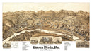 Vintage Map of Buena Vista, Virginia 1891