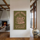 Fresh Brew Retro Coffee Poster
