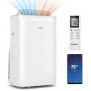 15000 BTU Inverter Portable Air Conditioner Smart Wifi Enabled Cooling & Heating Unit-White by LJGDeals