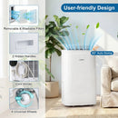 15000 BTU Inverter Portable Air Conditioner Smart Wifi Enabled Cooling & Heating Unit-White by LJGDeals