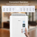 15000 BTU Inverter Portable Air Conditioner Smart Wifi Enabled Cooling & Heating Unit-White by LJGDeals