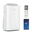 15000 BTU Inverter Portable Air Conditioner Smart Wifi Enabled Cooling & Heating Unit-White by LJGDeals