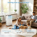 15000 BTU Portable Air Conditioner with APP Control and Fan by LJGDeals