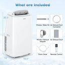 15000 BTU Portable Air Conditioner with APP Control and Fan by LJGDeals