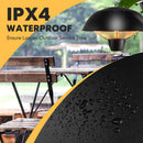 Electric Patio Heater 1500W Hanging Halogen IPX4 Waterproof by LJGDeals