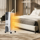 1500W Electric Space Heater with Adjustable Thermostat by LJGDeals