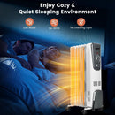 1500W Electric Space Heater with Adjustable Thermostat by LJGDeals
