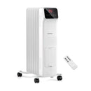 1500W Oil Filled Radiator Heater with Remote Control 3 Modes 24H Timer by LJGDeals