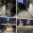 1500W Solar Street Light 30000LM LED Outdoor Waterproof Dusk to Dawn for Yard Lighting IP66 6000K with Bracket and Remote Control
