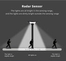 1500W Solar UFO Motion Sensor All in one Solar Garden Street Light With Remote Control