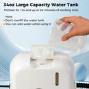 1500W Portable Steam Cleaner with 34 oz Water Tank-White by LJGDeals
