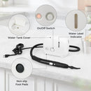 1500W Portable Steam Cleaner with 34 oz Water Tank-White by LJGDeals