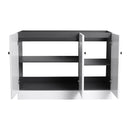 Contemporary Freestanding Bathroom Vanity With Resin Sink & Soft-Close Cabinet Doors by HouseOfZazla