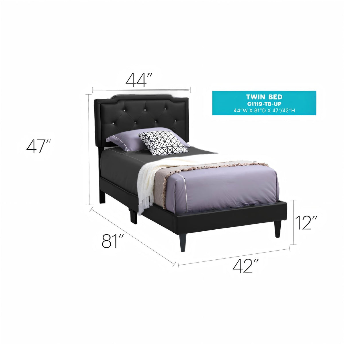 Button Tufted Bed Charming For Cozy Spaces, photo 24 of 40