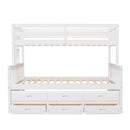 Bunk Bed With Twin Size Trundle And Drawers by HouseOfZazla