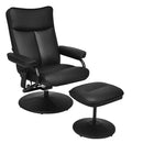 Electric Massage Recliner Chair with Ottoman and Remote Control by LJGDeals