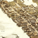 Vintage Map of Norfolk, Virginia 1873