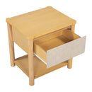 Wood Nightstand Set of 2