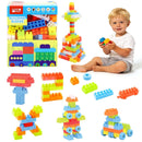 150 Pcs Toddler Building Blocks Toy STEM Montessori Early Learning Toys for 3+ year old by LJGDeals