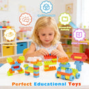150 Pcs Toddler Building Blocks Toy STEM Montessori Early Learning Toys for 3+ year old by LJGDeals