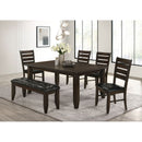 Cornish - Rectangle Dining Table - Cappuccino by HouseOfZazla