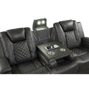 Benz - Power Recliner Set With LED Lighting And USB Charging by HouseOfZazla