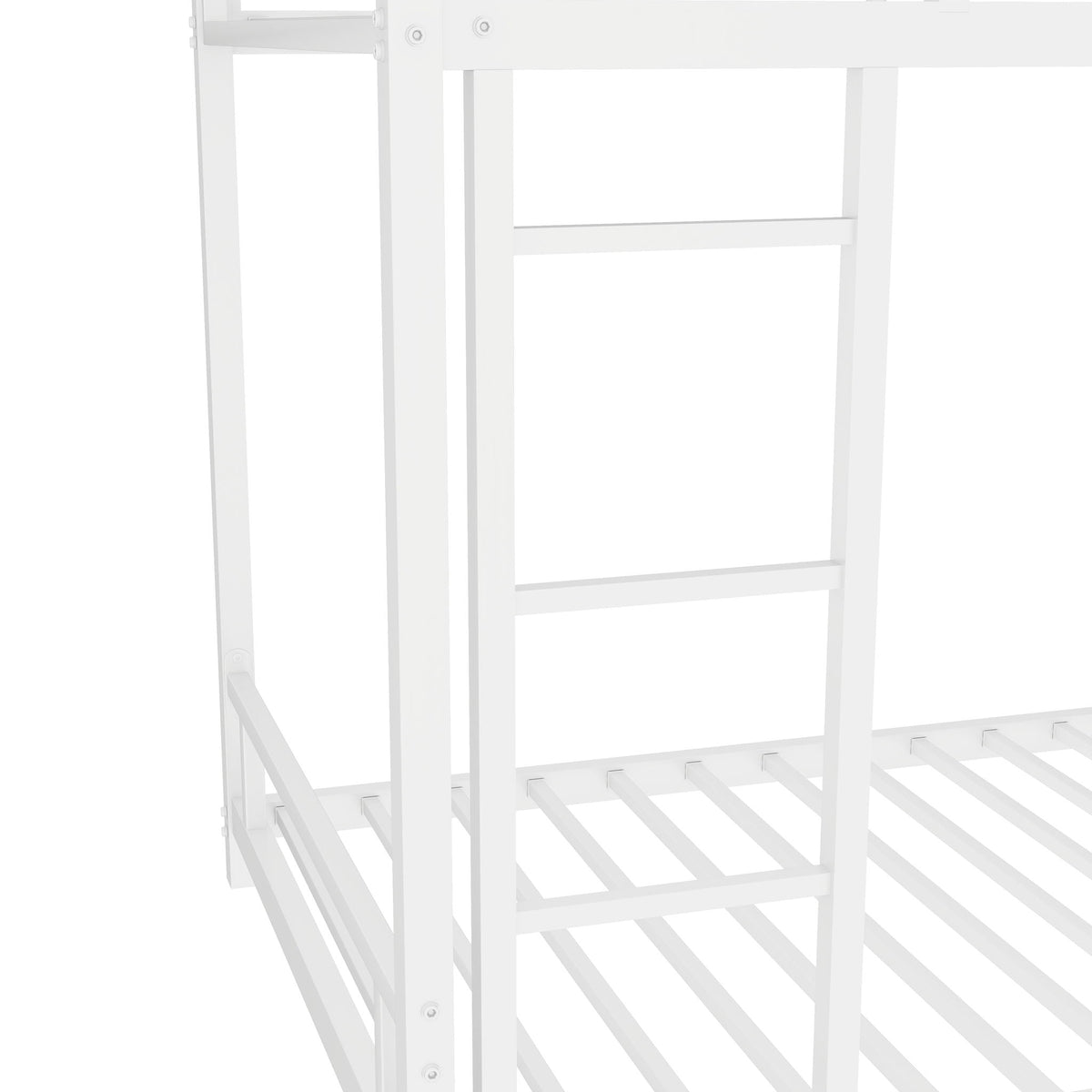 Bunk Bed With Noise Reduction And Safety Guardrail, photo 4 of 22