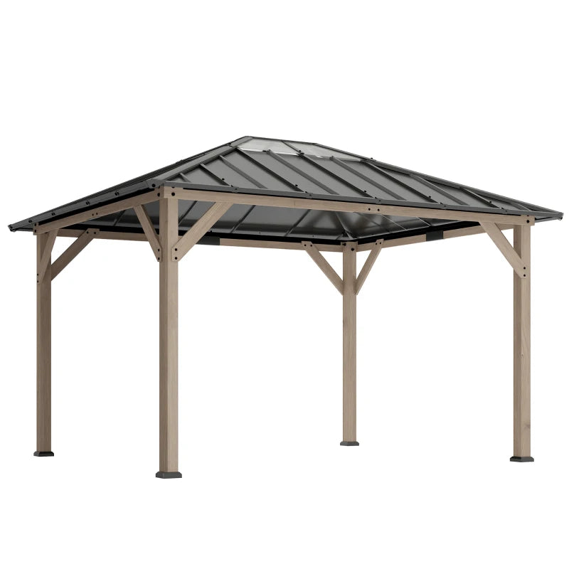 Spacious Outdoor Hardtop Gazebo, photo 7 of 8