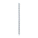 15cm Transparent Triangular Ruler, Durable High-Transparency PS Material