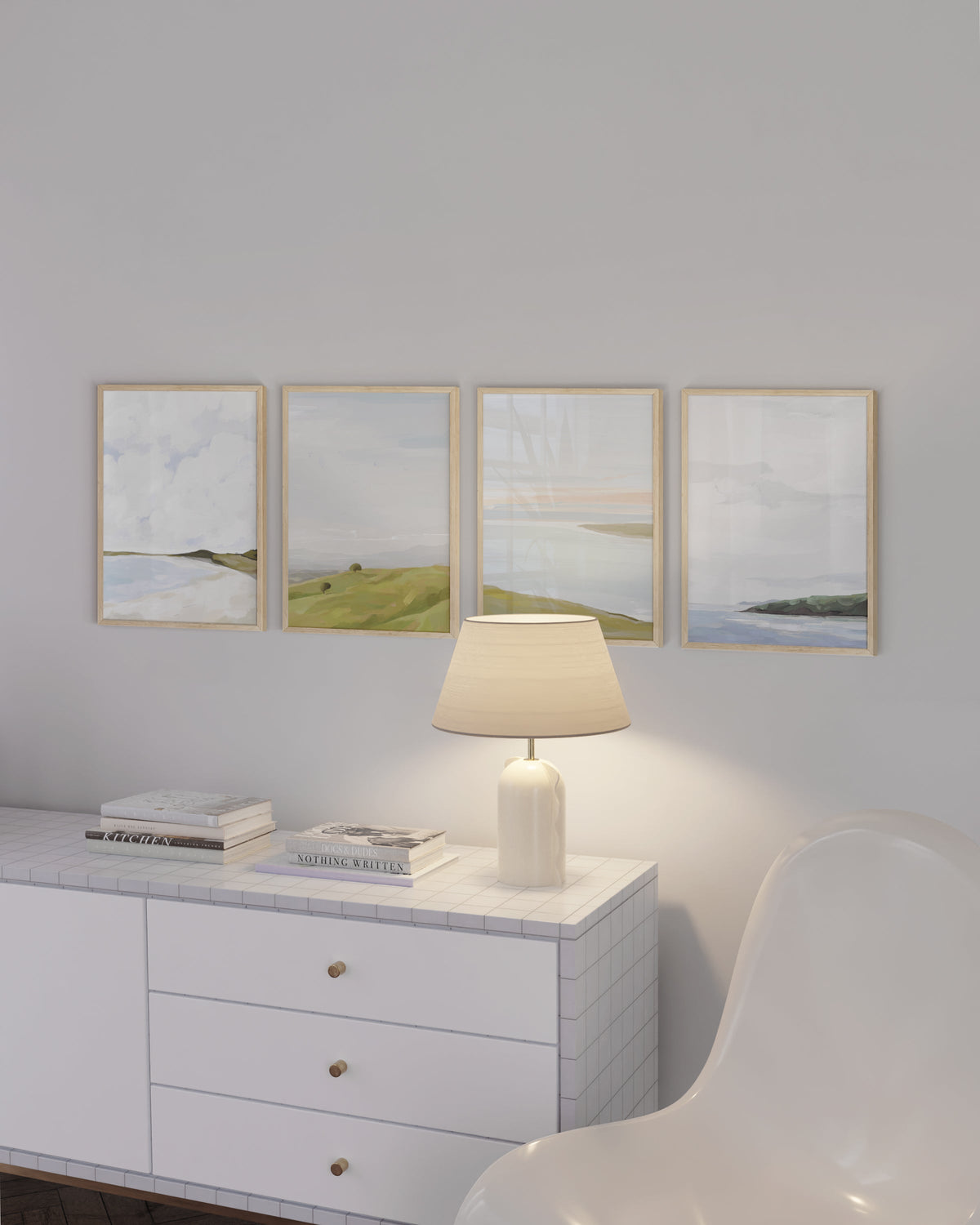 Oil painting scenery, photo 2 of 3