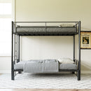 Twin Size Metal Pull-Out Bunk Bed