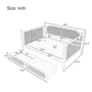Full Size Daybed With 2 Drawers - Walnut by HouseOfZazla