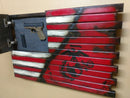 Small Hidden Gun Case with ½ USA Flag and ½ Graphic Design