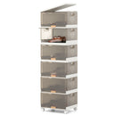3/4/5/6-Cube Stackable Storage Bins with Detachable Wheels by LJGDeals