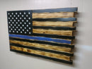 Large American Flag Gun Concealment Case with 2 Compartments