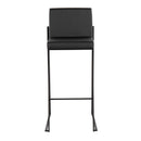Fuji - Contemporary High Back Barstool Elegant Design
