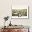 Vintage Map of Davis, West Virginia 1898
