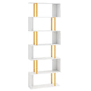 Modern Living Room Furniture Set (Bookcase + Coffee Table + End Table + Accent Chair) by LJGDeals